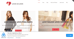 Desktop Screenshot of lovethelook.com